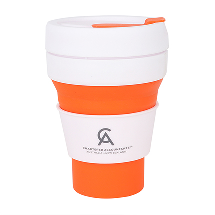 355ml Collapsible Silicon Coffee Cup