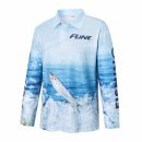 Men's 100% Polyester Sublimated Fishing POLO