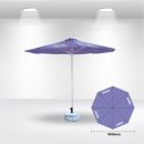 3x3m Round Commercial Market Umbrella