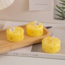 Round Cheese Shape Candles
