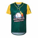 Men's 100%Polyester Sublimated 2-Button Baseball Jersey