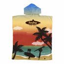 100% Cotton Sublimation Hoody Towel Surf Poncho