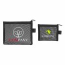 Nylon Mesh Flat Cosmetic Bag