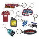 Custom Shape PVC Keyring