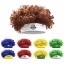 Solid Afro Headband Wig