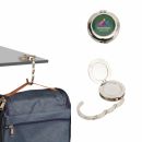 Foldable Desk Hook with Mirror