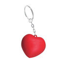 Keyring with Heart Stress Reliever